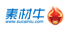 素材牛logo,素材牛标识