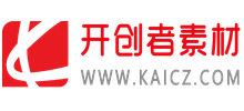 开创者素材logo,开创者素材标识
